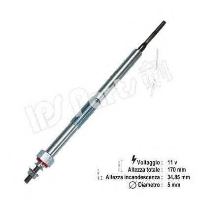 IPS PARTS idg187 -  Изолятор, свеча накаливания